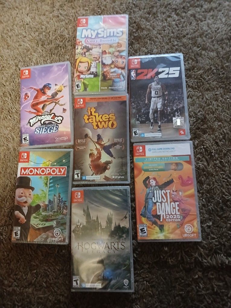 BRAND NEW SWITCH GAMES!!!! $20$