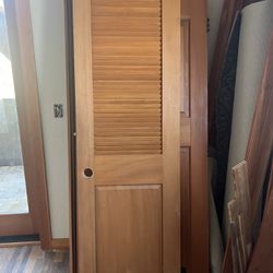 Finished Interior Louvre Door