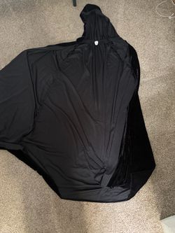 Black Velvet cape/ robe for Halloween