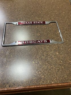 Texas State University Plate 
