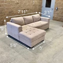  Sectional Sofa W/Storage