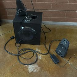 logitech speaker system