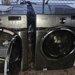 Samsung Washer And Electric Dryer Set