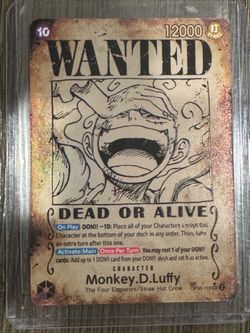 Gear 5 luffy wanted poster