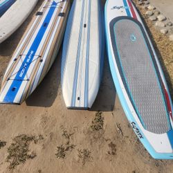 Beginner Stand Up Paddle Boards And Surfboards $100 To $350.       .    $