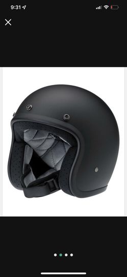 Biltwell Bonanza Vintage Motorcycle Helmet