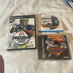 PlayStation 1 And 2 Games Football Madden Blitz