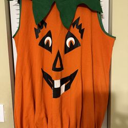 Halloween Costume Pumpkin XL