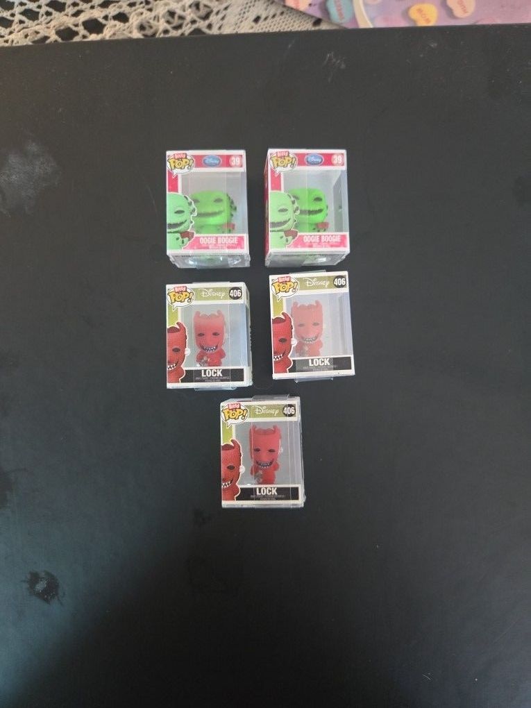 Lot Of 5 Mini POPTOYS, UNOPENED BOXES.