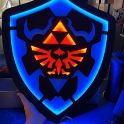 The Legend of Zelda LED wall lamp.LED night light remote control lamp
