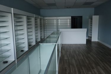 SlatWall, Display Cases, and more