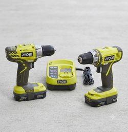 Ryobi One+ 18V Cordless 2-TOOL Combo Kit - Drill/Driver and Impact Driver (PO1025934)