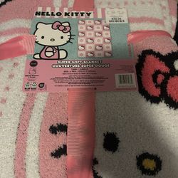 Hello Kitty, blanket