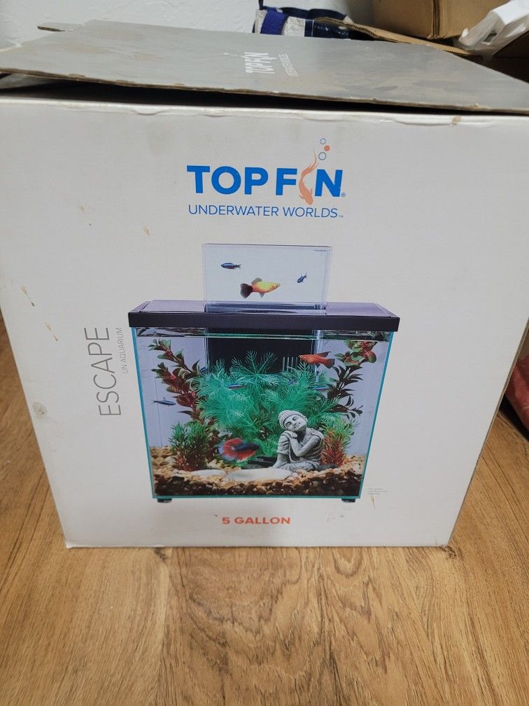 Top Fin 5g Fish Tank