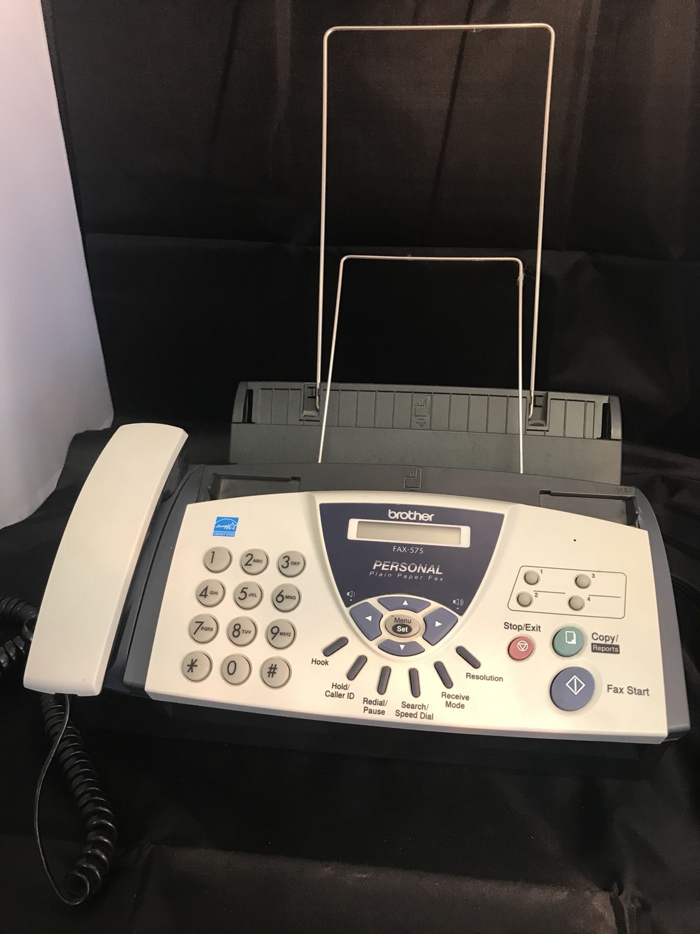 Brother FAX-575 Personal Plain Paper Fax Phone Copier