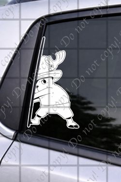 Tony-Tony Chopper Peeker Decal