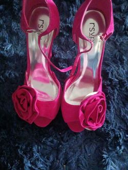 RSVP Pretty Fushia Platforms 👡 ♥️👠