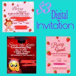 Digital invitation