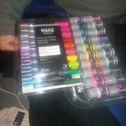 Fabric Markers And Fabric Paint