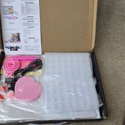 LED light pad designed for diamond painting kits.