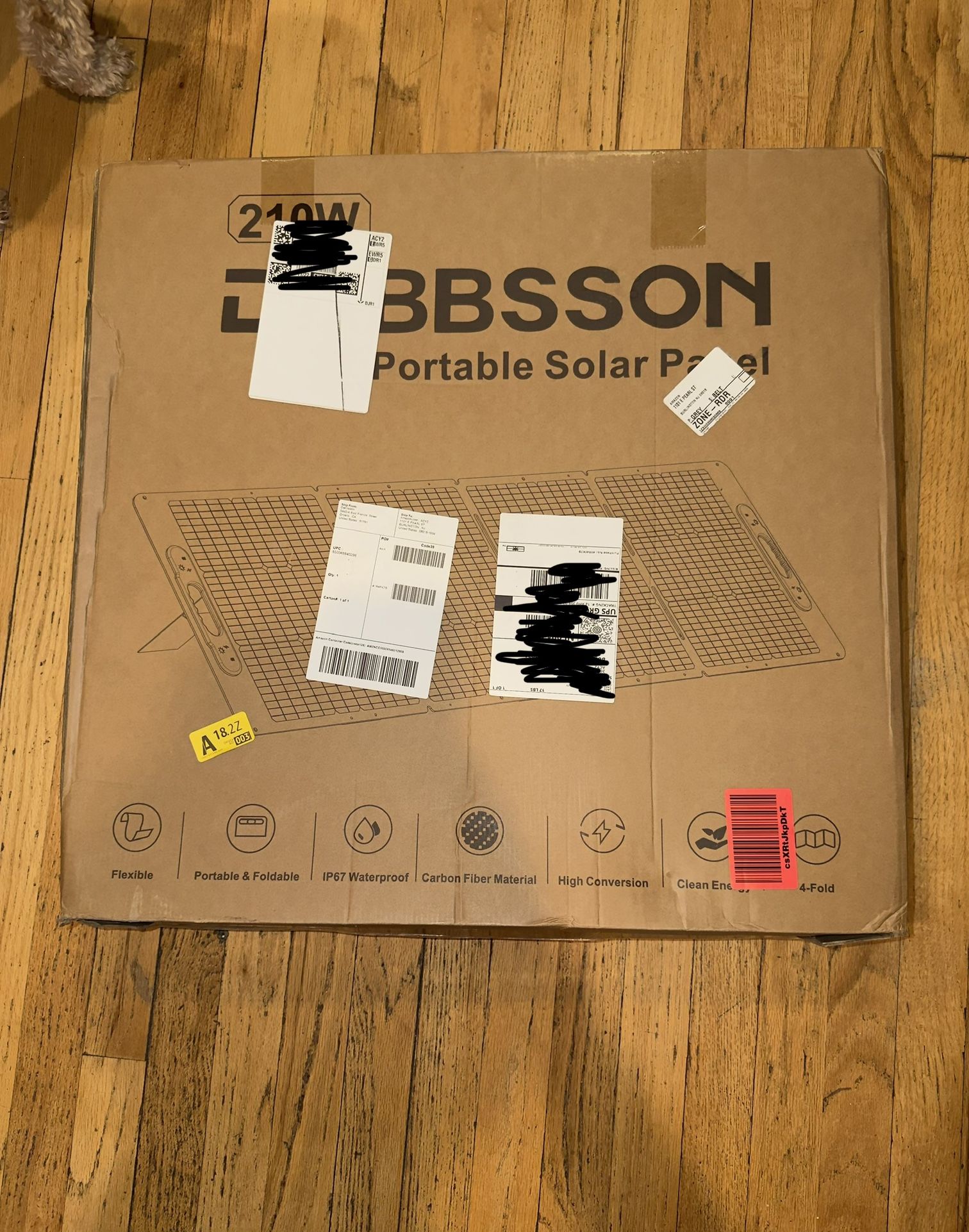 Davisson Power Station w/ Portable Solar Panel