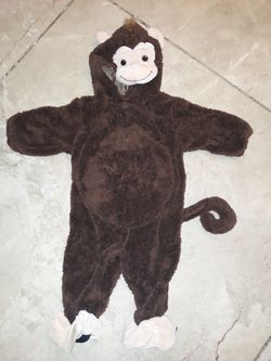 Monkey 12mo costume