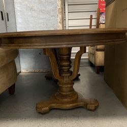 Complete Sold Wood Dinner Room Set