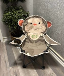 Camping Chair Monkey $15 includes carry bag New