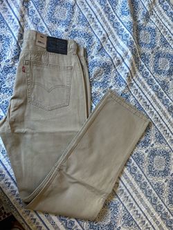 levi’s 514 Straight Leg Men's Jeans Khaki 36x34
