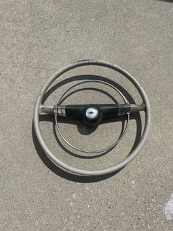 1950 Original Chevy steering wheel