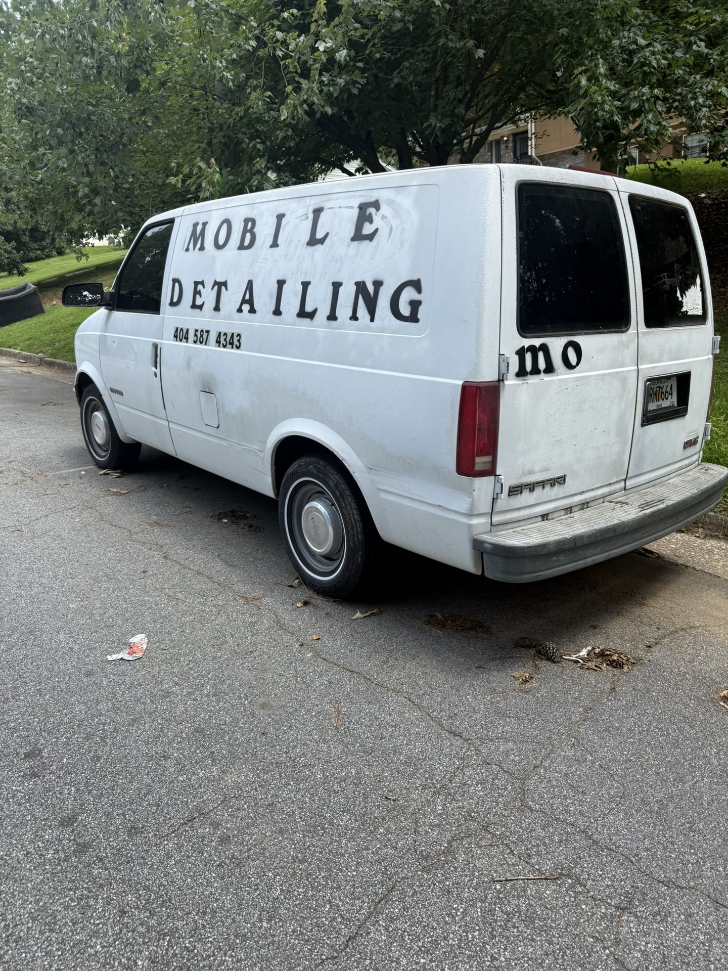 Detailing Van