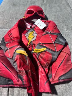 The Flash Costume Shirt With Mask