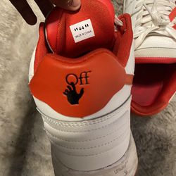 Offwhites Red And Whit