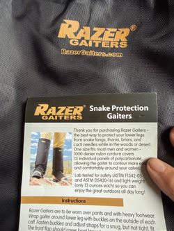 Snakebite Gaiters