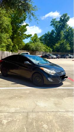 Black 2013 Hyundai Elantra