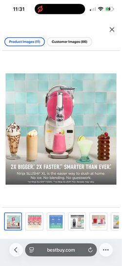Brand new ninja, slushy, frozen drink machine