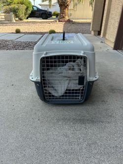 Medium size dog travel crate