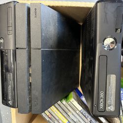 Xbox360 And PS4 Consoles