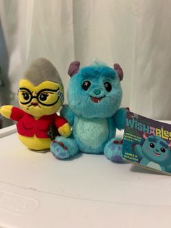 Disney monsters inc sulley and roz wishables