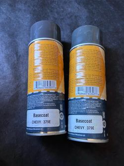 Chevrolet 379E basecoat paint spray