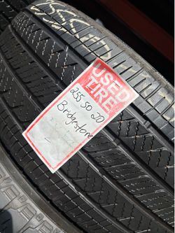 255/50/20 BRIDGESTONE ALENZA (1 TIRE ONLY USED)