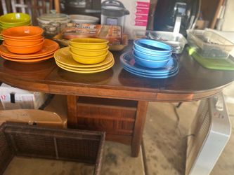 Dining room table and chairs