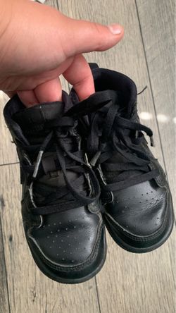 Black Nike Air Jordan size 8.5 children/ toddler