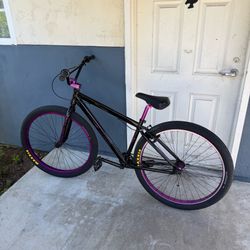 SE Bike Big Flyer Purple And Black 29’