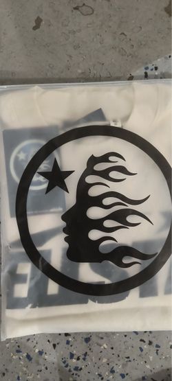 Hellstar White Graphic T-Shirt Large