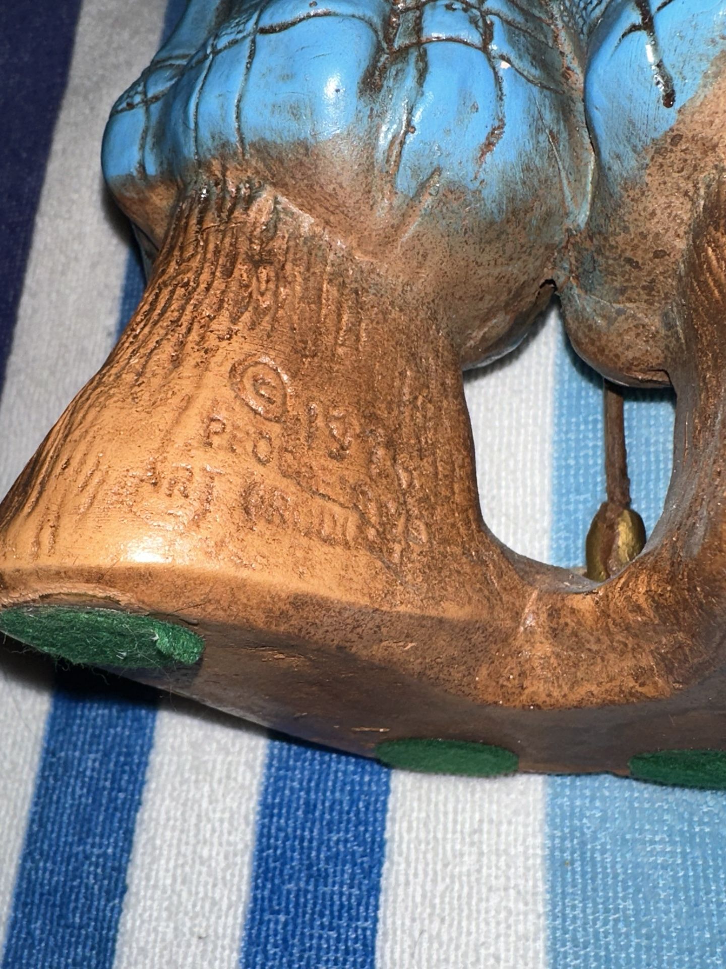 1970s progressive art golf monkey Statue for Sale in Los Angeles 