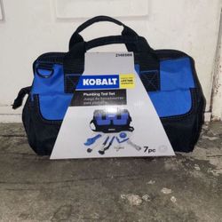 Brand New Kobalt 7-Pc Plumbing Tools Set