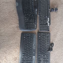 KEYBOARD LOT X4