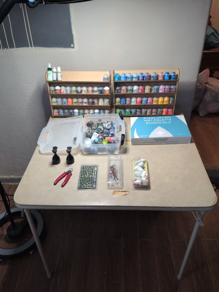 Citadel Paints, Wet Pallet And Etc.