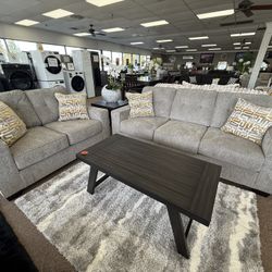 2 PC SOFA AND LOVESEAT 